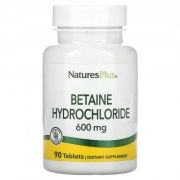Заказать Nature's Plus Betaine Hydrochloride 600 мг 90 таб