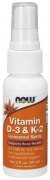 Заказать NOW D-3 & K2 1000 IU/Spray 59 мл