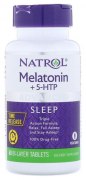 Заказать Natrol Melatonin 6 мг + 5-HTP 50 мг 60 таб