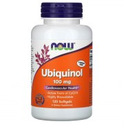 Заказать NOW Ubiquinol CoQH-CF 100 мг 120 гел капс